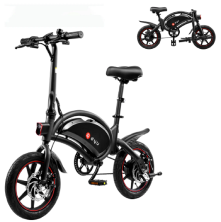 DYU D3F, 14Zoll Smart Elektrofahrrad,